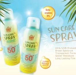 Chai xịt chống nắng SPF50+