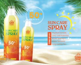 Top xịt chống nắng vật lý đáng mua nhất 2025