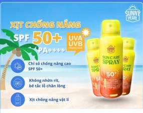 Chai xịt chống nắng body giá tốt, bảo vệ da khỏi tia UV